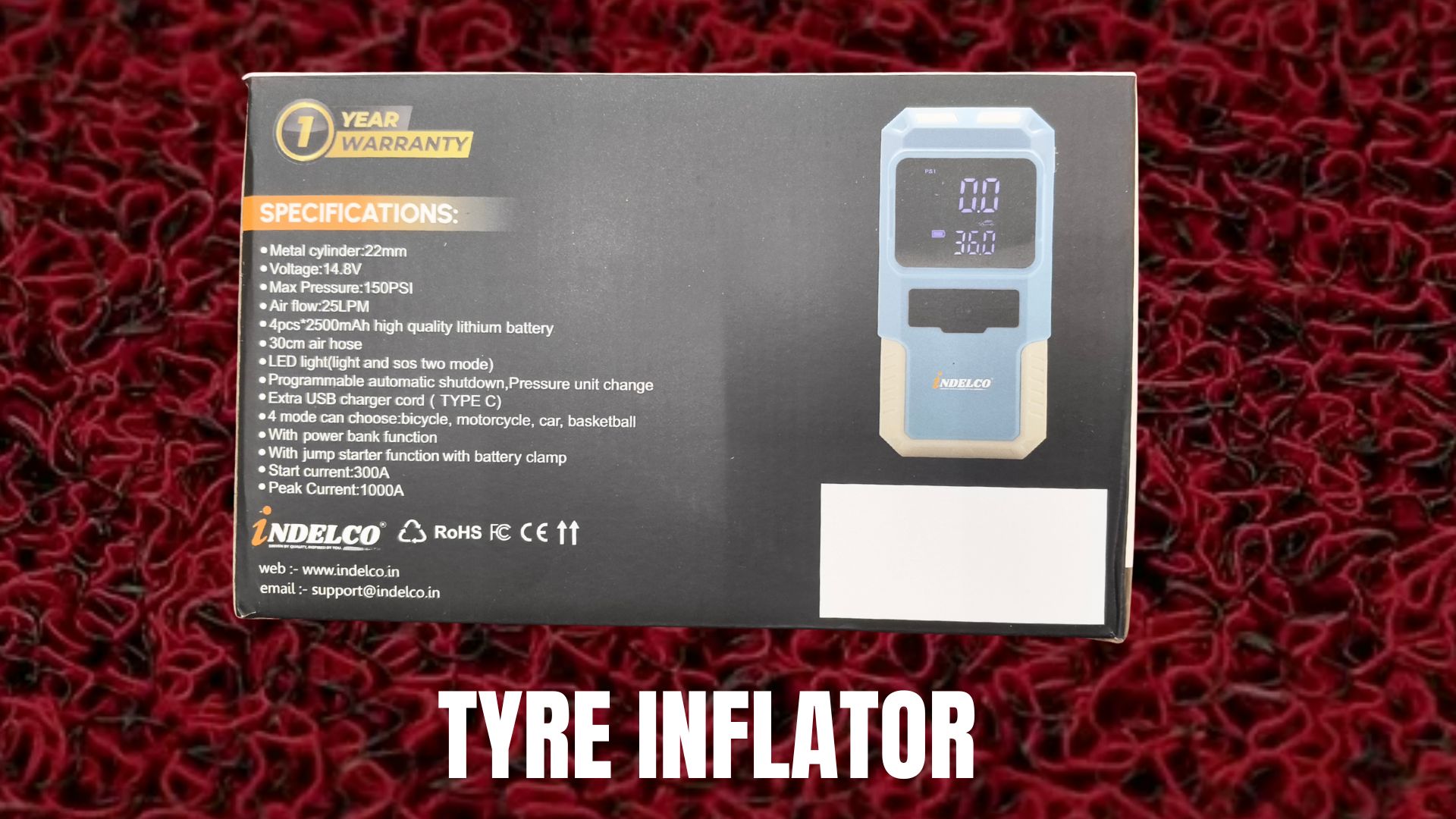 tyre inflator